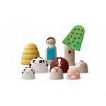 Londji: drewniana układanka - figurki Mój Drewniany Świat Farma - obrazek 2