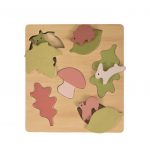 Egmont: drewniane puzzle Las