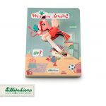 Lilliputiens: książeczka przygodowa z mini-przytulanką „Anais superbohaterka”