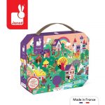 Janod: puzzle w walizce Baśnie 24 el. 3+ | Made In France