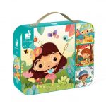 Janod: progresywne puzzle - Cztery pory roku / 4 UKŁADANKI