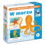 Kapitan Nauka: karty obrazkowe + poradnik - w morzu