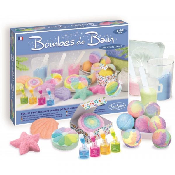 SentoSphere: Bath Bombs zestaw do robienia kul do kąpieli
