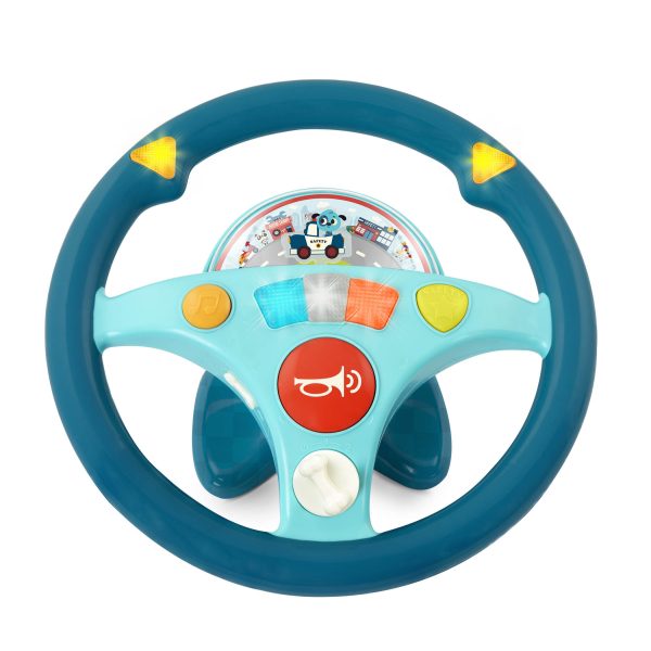 B.TOYS: interaktywna KIEROWNICA muzyczna Woofer’s Musical Driving Wheel