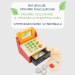 Tender Leaf Toys: Drewniana kasa sklepowa - obrazek 2