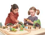 Tender Leaf Toys: Drewniana kolejka Podróż po lesie - obrazek 4