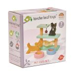 Tender Leaf Toys: Drewniane figurki do zabawy - kotki - obrazek 3
