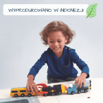 Tender Leaf Toys: Drewniane pojazdy kosmiczne, zabawka konstrukcyjna - obrazek 2