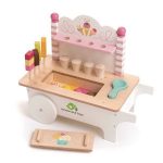 Tender Leaf Toys: drewniany sklepik z lodami na magnesy