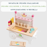 Tender Leaf Toys: drewniany sklepik z lodami na magnesy - obrazek 3