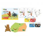 Jumping Clay: Zestaw kreatywny Sawanna - Nosorożec - obrazek 3