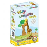 Jumping Clay: Zestaw kreatywny Sawanna - Żyrafa