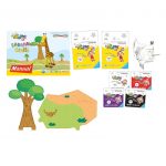 Jumping Clay: Zestaw kreatywny Sawanna - Żyrafa - obrazek 3