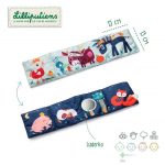 LILLIPUTIENS: Miękka książeczka-harmonijka Farma 9m+ - obrazek 2