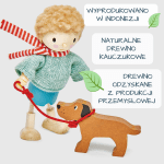 Tender Leaf Toys: Laleczka Pan Goodwood i jego pies - obrazek 3