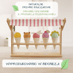 Tender Leaf Toys: Mini lodziarnia z lodami w rożkach - obrazek 3