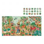 LONDJI: Puzzle dla dzieci + MEMO - Ogród Króliczków - obrazek 4