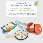 Tender Leaf Toys: Zestaw drewnianych naczyń - obrazek 2