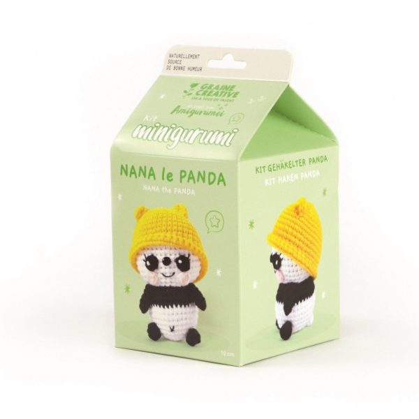 GRAINE CREATIVE: Zestaw do Szydełkowania PANDA