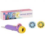 Moulin Roty: Latarka - projektor DUSZEK CROQUE-BISOUS