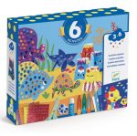 Djeco: Zestaw artystyczny 6w1 - MORZE 3+