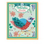 Djeco: Zestaw ARTYSTYCZNE PĘTELKI - PTAKI 7+