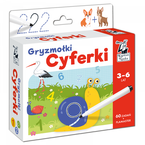 Kapitan Nauka: CYFERKI Gryzmołki