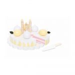 Jabadabado: Drewniany tort cytrynowo - bezowy