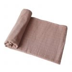 Mushie: otulacz kocyk letni Natural 120x120 - obrazek 2