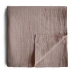 Mushie: otulacz kocyk letni Natural 120x120