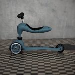SCOOTANDRIDE: 2w1 jeździk i hulajnoga 1-5 lat Steel | Highwaykick 1 - obrazek 2