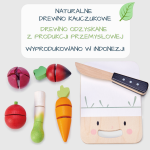 Tender Leaf Toys: Drewniana deska z warzywami do krojenia - obrazek 2