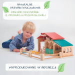 Tender Leaf Toys: Drewniana FARMA z zwierzątkami - obrazek 3