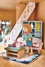 Tender Leaf Toys: Drewniane mebelki dla lalek - salon - obrazek 2