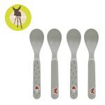 Lassig: zestaw 4 łyżeczek dla dzieci Little Forest Lisek