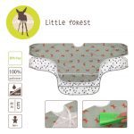 Lassig: zestaw śliniaków z długim rękawem 6m+ Little Forest Lisek - obrazek 2