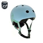 SCOOTANDRIDE: kask XXS-S dla dzieci 1-5 lat Steel
