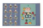 Scratch: magnetyczna układanka kształty i kolory Roboty - obrazek 2