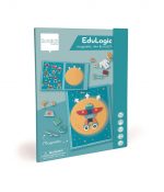 Scratch: magnetyczna układanka kształty i kolory Kosmos