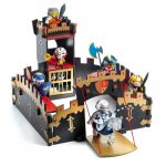 Djeco: ARTY TOYS Zamek rycerzy Ze Black Arty - obrazek 3