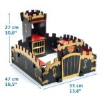 Djeco: ARTY TOYS Zamek rycerzy Ze Black Arty - obrazek 2