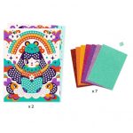 Djeco: zestaw ART Mozaiki KOKESHI - obrazek 3