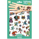 Djeco: Tatuaże HEROSI VS ZŁOCZYŃCY