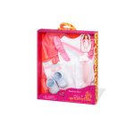 Our Generation: Zestaw ubranek RAINBOW SKY – z płaszczem przeciwdeszczowym - obrazek 3