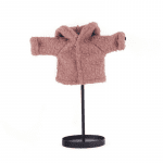 Lillitoy: wełniana kurtka dla lalki 38cm Brudny Róż | MINILAND