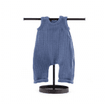Lillitoy: spodenki muślinowe dla lalki 38cm Denim Blue | MINILAND