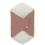 Miniland: rożek do otulenia lalki brązowy