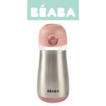 Beaba: bidon termiczny termobutelka 350ml Old Pink