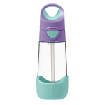 b.box: butelka tritanowa ze słomką Lilac Pop