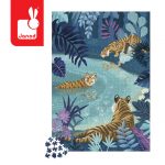 Janod: Puzzle artystyczne Spotkanie tygrysów 1000 el. / Made in Poland - obrazek 2